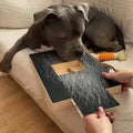 Furry Drift Wooden Dog Scratching Board with Treat Box & Nail Trim Pad